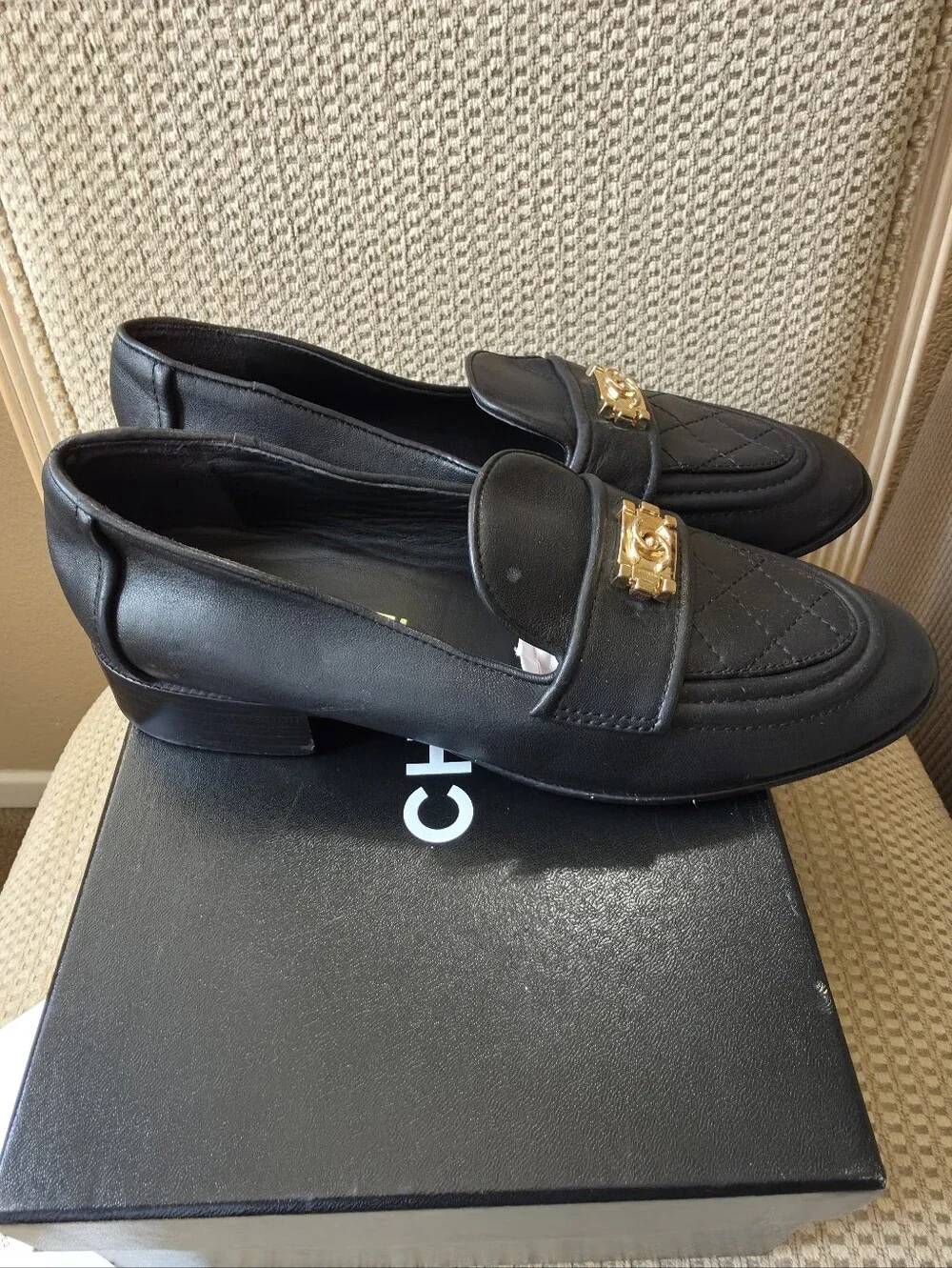 Chanel Quilted CC Turnlock Loafer, originally released around the 2020 seasonal